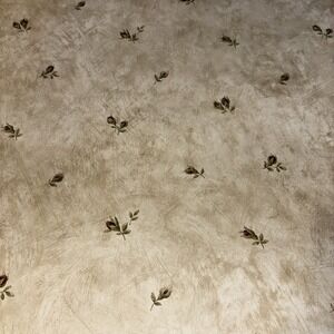 3pc VTG 80s Norwall CR15767‎ Vinyl Floral Wallpaper Rolls 167sq ft 20.4"x32.7'